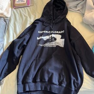 Vintage Aspen Colorado Brandy Melville hoodie, oversized fit!